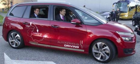 Vehículo autónomo Citroën C4 Grand Picasso Vehículo autónomo Citroën C4 Grand Picasso